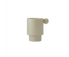 OYOY Living LITAS1101055-102 Inka Cup Offwhite Tasse à café Crème 100 % faïence 7,5 x 10 x 10,5 cm