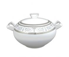 Tasse&Assiette Soupière 3 l avec Couvercle Royalty en Porcelaine