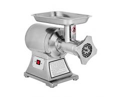 SucceBuy 220V Hachoir à Viande Electrique Inox Hachoir Professionnel Parfait Pour Jambon Saucisse Spécialisé De Cuisine (90800)