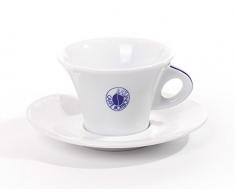 Lot de six tasses à cappuccino Borbone