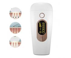 Cvbndfe Épilateur Lumière Pulsée, IPL Epilateur Laser Permanentes Indolore avec 5 Niveaux dénergie, 2 Modes et 990,000 Impulsions Lumineuses pour Femmes et Hommes, Corps, Zone de Bikini, aisselles