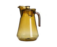 UPKOCH Grand Pichet en Plastique Acrylique avec Couvercle Résistant à La Chaleur Carafe Deau Froide Chaude Carafe Deau pour Pot de Boisson Au Jus Bouilloire à Thé de Glace 1500 Ml