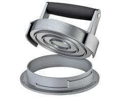 Küchenprofi KP1066823000 TRIO-KP1066823000 Presse-hamburger en acier inoxydable 18/8 Gris.