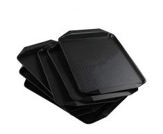 Neadas Fast Food Service à Café Plateaux Plateau de Service en Plastique, 6 Pack