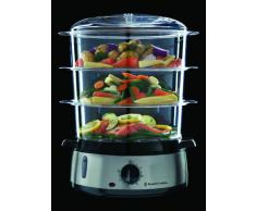 Russell Hobbs 19270-56 Cuiseur Vapeur 9L Programmable Minuteur, Cuisson Légumes, Riz, Œufs - Accessoires Inclus