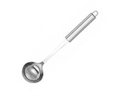 Pintinox Louche Diamètre 9 cm Ellisse en Acier Inoxydable 18/10 30 cm