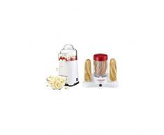 Lagrange 259010 Pack Coupe du Monde 2018 : Appareil a Popcorn Poppys + Machine a Hot Dog