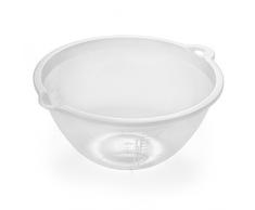 Addis 518005 Grande 4 litre Plastique Bol à mélanger, clair, Transparent