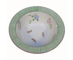 Faïencerie de Niderviller ~ Saladier Vent de Fleurs contenance 2,5L faïence