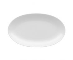 Rosenthal 61040-800001-15323 Ravier, Porcelaine, Blanc, 24,5 x 16 x 3 cm