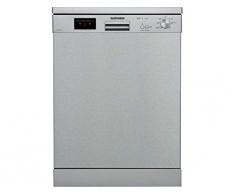 Lave vaisselle 60 cm Telefunken TKLV13V47X1 - Lave vaisselle Inox - Classe énergétique A++ / Affichage temps restant - Départ différé