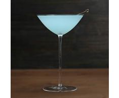 W-Shuzhen-jb, 4pcs 175ml Verres à Cocktail Verre à Martini Ensemble de 4 (Capacity : 175ml, Couleur : Clear Set of 4)