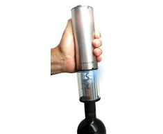 Vin Bouquet FI 002 Set - Set Tire-Bouchon électrique Deluxe avec Pompe, Deux Bouchons et coupeur