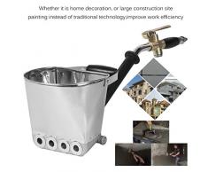 Mur mortier pistolet pulvérisateur stuc pelle trémie louche pistolet à ciment stuc stuc pulvérisateur plâtre trémie avec poignée