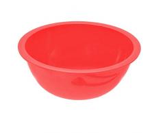 Westmark 2437227R Saladier 5.5 l en Rouge, Plastique, 31 cm