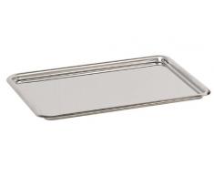 DE BUYER -3201.24 -plateau patissier inox bord rond 24x19cm