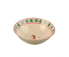 Faïencerie de Niderviller ~ Saladier Jeux dhiver faïence