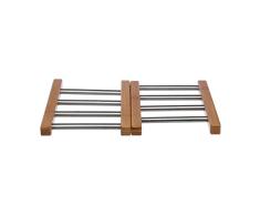 Dessous de Plat extensible en Bambou et inox