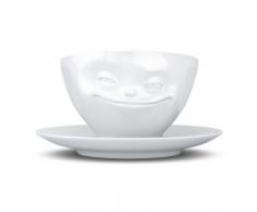 Fiftyeight Tasse Ricanant Avec Sous-Tasse 15 Cm Env. 5,5 X 11,5 Cm