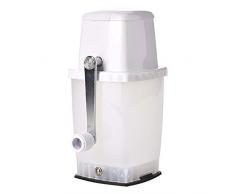 LOUIS TELLIER - Broyeur à Glace Blanc en Polypropylène - Ultra Stable avec Fixation Ventouse - Qualité Supérieure - Marque Française
