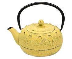Théière Japonaise Jaune en fonte