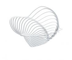 A di Alessi ACO04/16 W Corbeille à Fruits en Acier - Diametre : 33 cm - Blanc