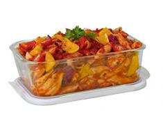 Lock & Lock LLG455 Plat / Boîte Rectangulaire 2 L en Verre