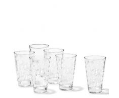Leonardo 86709 Optic Set de 6 Verre Long Drink Transparent