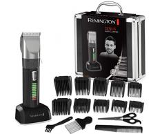 Remington HC5810 Coffret Cheveux, Tondeuse Cheveux, 10 Sabots, Lames Auto-Affûtées Céramique Avancée, Moteur Pro Puissant, Charge Rapide, Autonomie