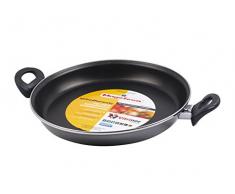 Megafesa Glass - Plat à paëlla, diamètre 34 cm, Noir Cristal