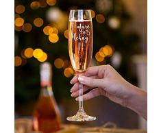Flûtes à champagne gravées personnalisables, cadeau de mariage, cadeau de mariée – Future Mrs