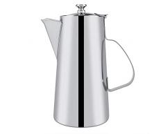 Duokon Théière Théière Théière en Acier Inoxydable INOX 2L pour Silver Restaurant (# 1)