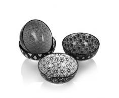 Vancasso, série Haruka, bol céréal, 4 pièces, en porcelaine, style japonais