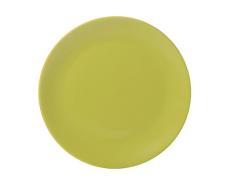 LOT DE 4 ASSIETTE DESSER 19CM EN FAIENCE VITA COLORIS ANIS