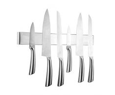 Porte-couteau magnétique | Porte-ustensile à couteau en acier inoxydable | Porte-ustensiles et outils magnétiques muraux | M&W