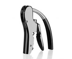 Tire-Bouchons, GWCLEO Luxe Compacte Ouvre-Bouteilles avec Coupe-Capsule Intégré, Ensembles daccessoires pour vin avec Bouchon et Verseur pour vin, Tire Bouchon levier avec Boîte Cadeau Élégant
