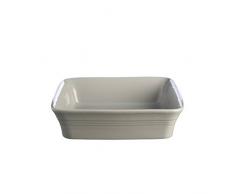 Mason Cash Classique de Cuisine en grès à rôtir Four carré Plat de Service, Gris, 26 cm