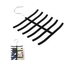 Romote Ceinture antiglisse cravate CRAVATE Chaussettes Echarpes cintre Porte-Closet Rack