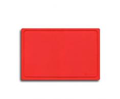 Wüsthof TR7298R Planche à découper, Plastique, Rouge, 38 x 25 x 0,4 cm