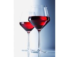 Schott Zwiesel Lot de 6 verres à vin rouge transparents - 112420, Verre, Transparent, 37.4 x 25.3 x 24.5 cm