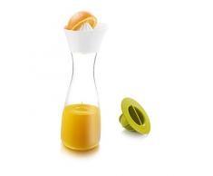 Tomorrow's Kitchen 4760260 Presse-agrume/carafe en Plastique Jaune 33,8 x 22,9 x 32 cm