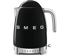Smeg Bouilloire Ã©lectriques KLF04BLEU Noir, Plastique/INOX