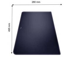 Planche à découper en verre Bleu Andano XL 495 x 280