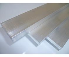 B & T métal aluminium plat 40 x 4 mm Soudable eloxierfähig en longueurs de à env. 1500 mm + 0/3 mm