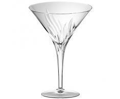 Martini verre, verre à cocktail, verre digestif collection "FLAMME" gobelet de cristal, 18,5 cm (GERMAN CRYSTAL powered by CRISTALICA)
