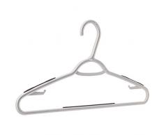 AmazonBasics Cintre en plastique avec coussinet anti-dÃ©rapant, Lot de 20