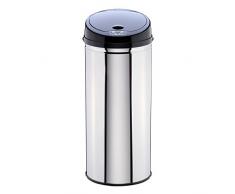 Poubelle ouverture automatique ronde 42 Litres