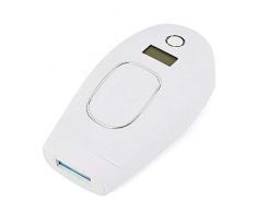 Épilateur Lumière Pulsée,IPL Épilation Permanente Système,Zone de traitement: 30x10mm,Convient pour le visage, les aisselles et tout le corps (Blanc)