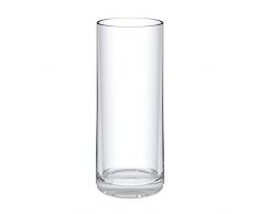 Koziol 3407535 Cheers No. 3 Long Drink Verre, Crystal Clear