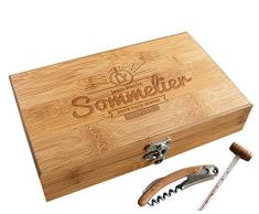 Coffret Sommelier accessoires Vin Enseigne